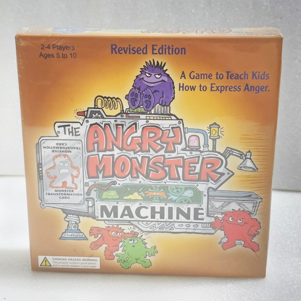 The Angry Monster Machine Game Revised Edition 2017 Counseling Tools NEW